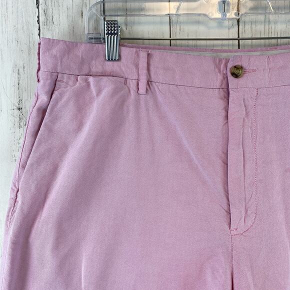Polo Ralph Lauren Pink High Rise Classic Fit 9" Chino Short Mens Size 40 - Picture 2 of 11